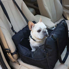 Tragbare Hundetransporttasche, schwarz, multifunktional, Autositz und Bett, Reisen.