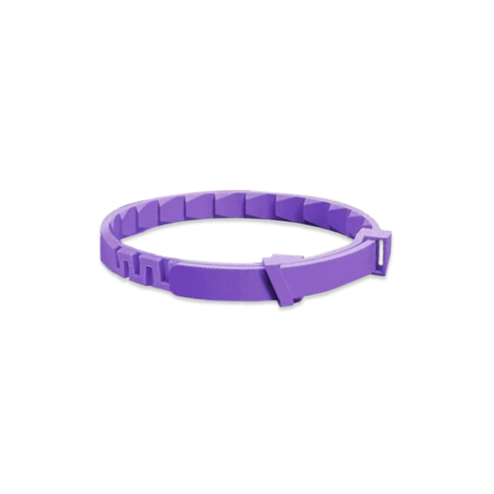 Lila Silikonarmband mit modernem Design, ideal für Fitness und Freizeit. Flexibel, langlebig und wasserfest. Perfekt für Sportbegeisterte.