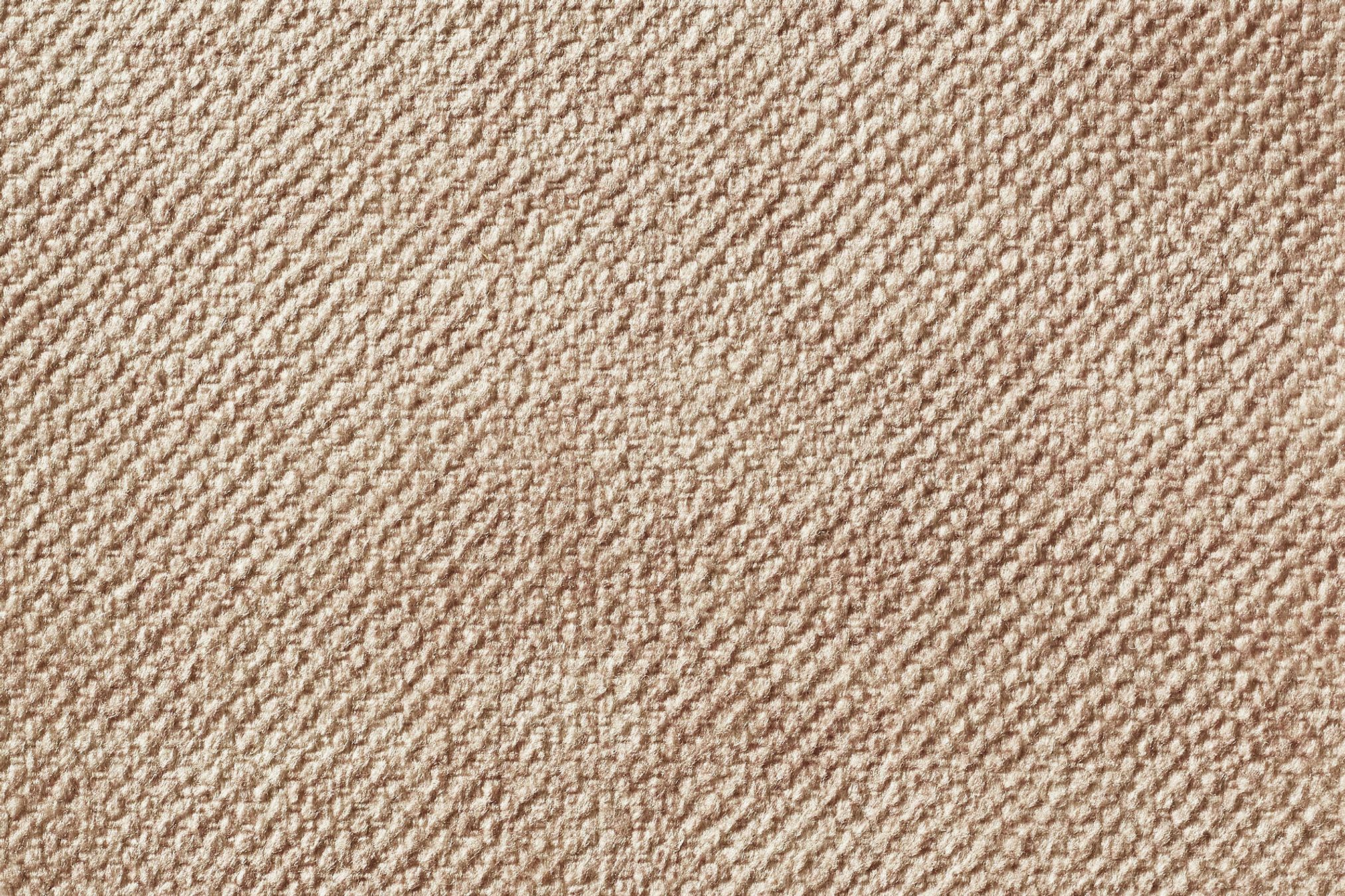 Beigefarbener Teppichboden, strukturiert, aus Wolle, für Wohnzimmer, modernes Design.