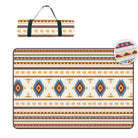 Marokkanische Outdoor-Picknickdecke, wasserdicht, faltbar, geometrisches Muster, tragbar.