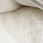 Ultraweicher Haustier-Schlafsack, cremefarben, flauschig, gemütlich, ideal für Katzen und kleine Hunde.
