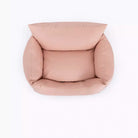 Luxus wasserdichtes orthopädisches Haustiersofa, beige, waschbar, für Hunde und Katzen.