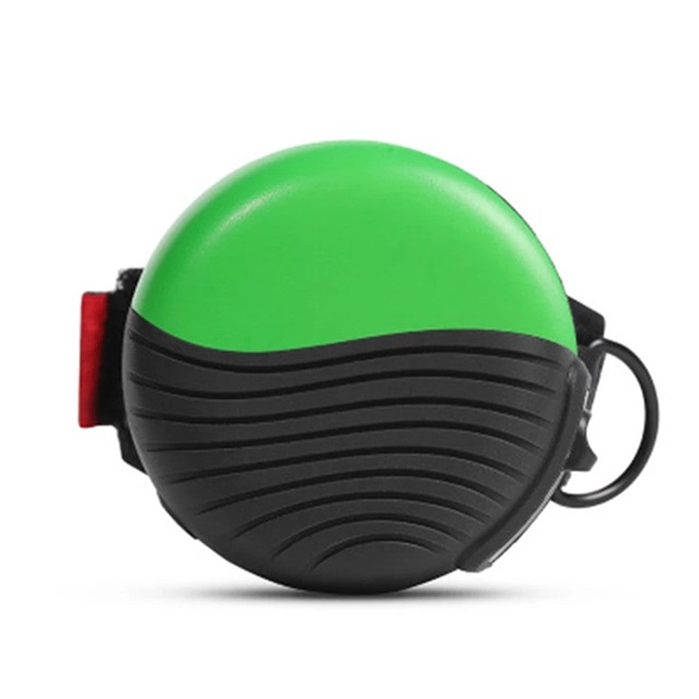 Grüne Hundeleine mit ergonomischem Griff, einziehbar, ideal für Spaziergänge. Robustes Design, leicht und langlebig. Perfekt für Haustierbesitzer.
