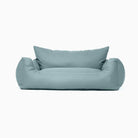 Wasserdichtes orthopädisches Haustiersofa in Grau, luxuriös und waschbar für Hunde und Katzen.