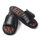 Akupressur-Massageslipper für Fußschmerzlinderung, Wellness-Schuhe mit Noppen, ideal für Reflexzonenmassage und Gesundheitsförderung.