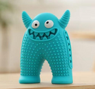 Blaues Hundespielzeug in Monsterform, robust und zahnfreundlich. Perfekt für Kauspielzeug, Hundezubehör, langlebiges Hundespielzeug.