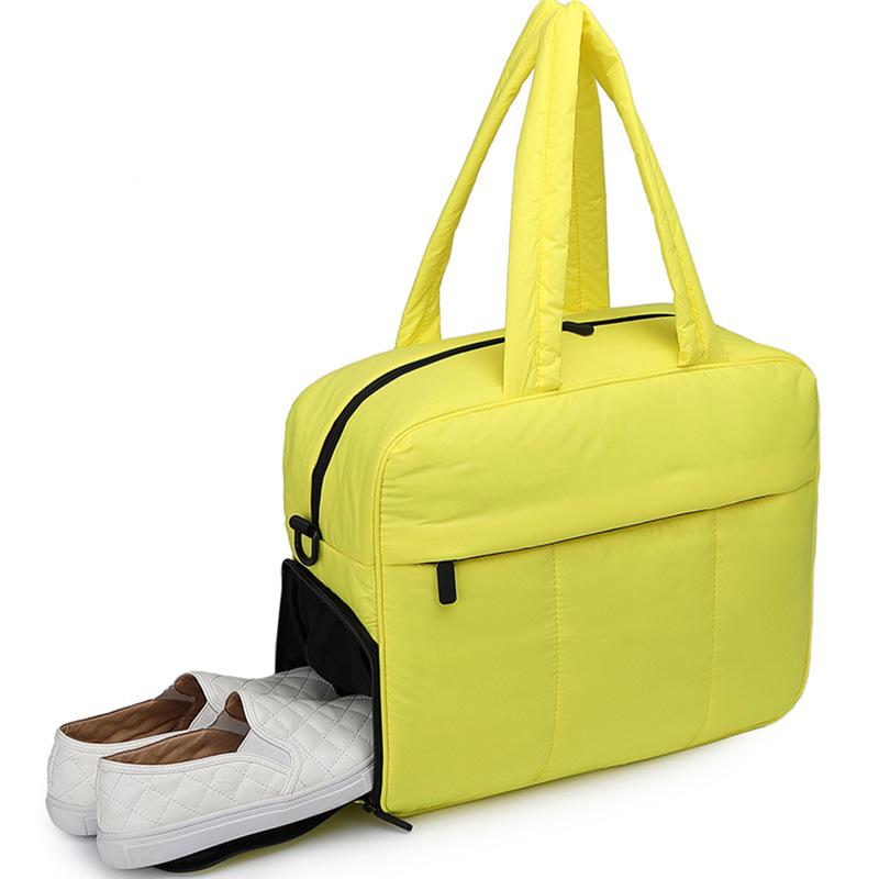 Damen Daunen Sporttasche mit großer Kapazität, Insider-Taschen, Multifunktional