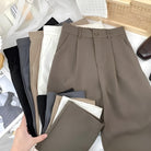 Elegante Damenhosen in verschiedenen Farben, ideal für Büro und Freizeit. Hochwertige Stoffe, modische Passform, vielseitig kombinierbar.