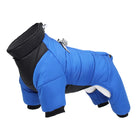 Wasserdichter Hundemantel in Blau, warm gefüttert, ideal für kaltes Wetter. Perfekt für kleine bis mittelgroße Hunde. Hundebekleidung, Winterjacke.