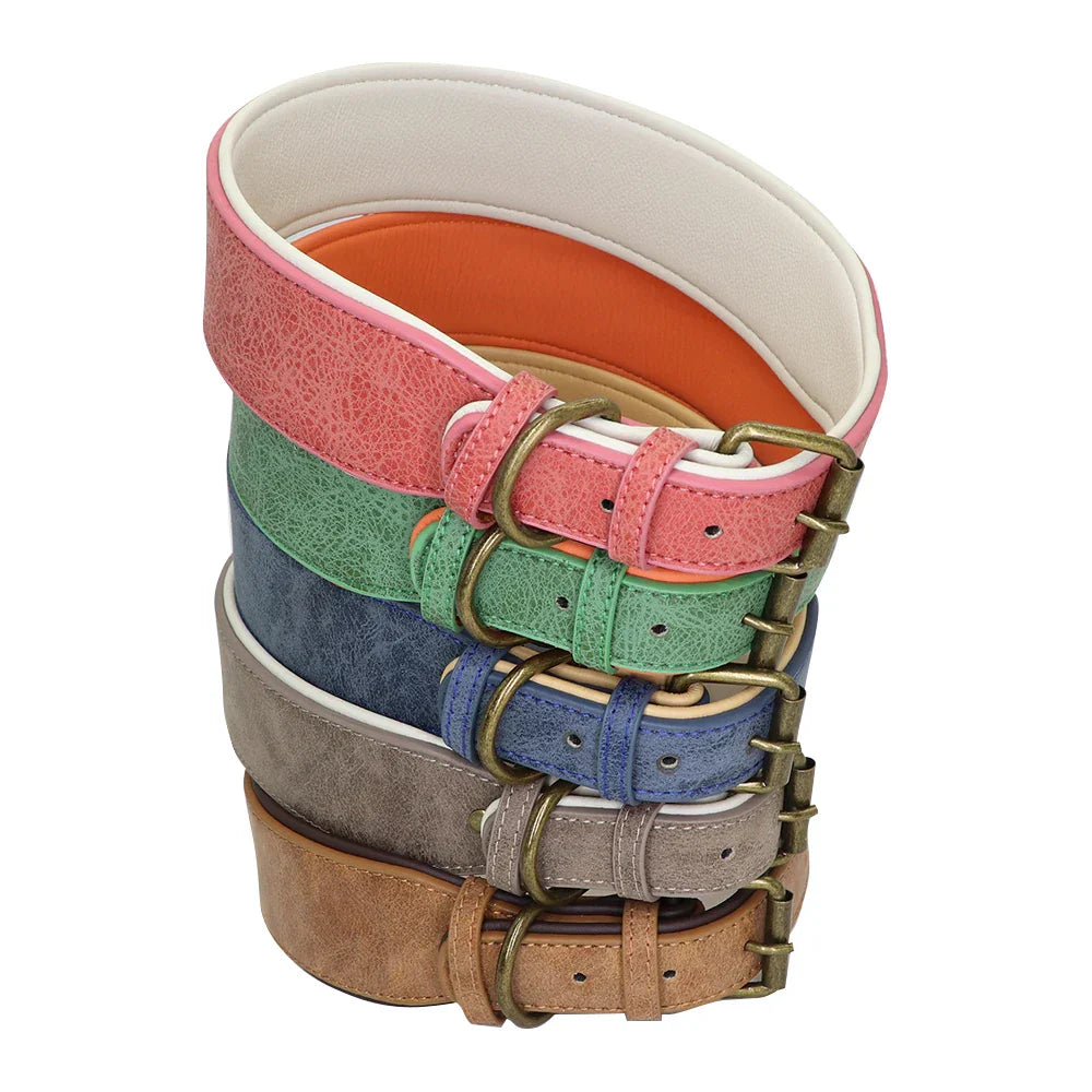 Stapel bunter Ledergürtel mit Metallschnallen, modische Accessoires, Unisex, verschiedene Farben.