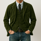 Jacken für Herren aus Cord mit Taschen im Herbst Winter Stil 2