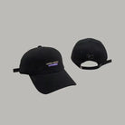 Schwarze Baseballkappe mit gebogenem Schirm, Stickerei "Lovely Again", Unisex, ideal für Frühling/Sommer, Outdoor-Sport, Snapback-Verschluss.