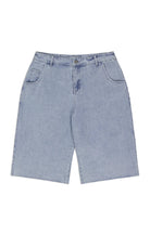 Herren-Jeansshorts in Hellblau, klassischer Schnitt, fünf Taschen, ideal für Sommermode, lässiger Stil, hochwertige Denim-Qualität.