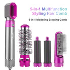 5-in-1 Multifunktions-Haarkamm, Styling- und Föhnaufsätze, ideal für Locken, Glätten und Volumen. Perfekt für vielseitiges Haarstyling.
