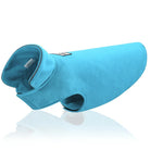 Blauer Hundemantel aus Fleece, wasserdicht, warm, ideal für kalte Tage. Perfekt für kleine bis mittelgroße Hunde. Hundebekleidung online kaufen.