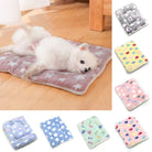 Hundedecke aus Fleece, rosa mit Sternen, weich, waschbar, für kleine Hunde, rutschfest.
