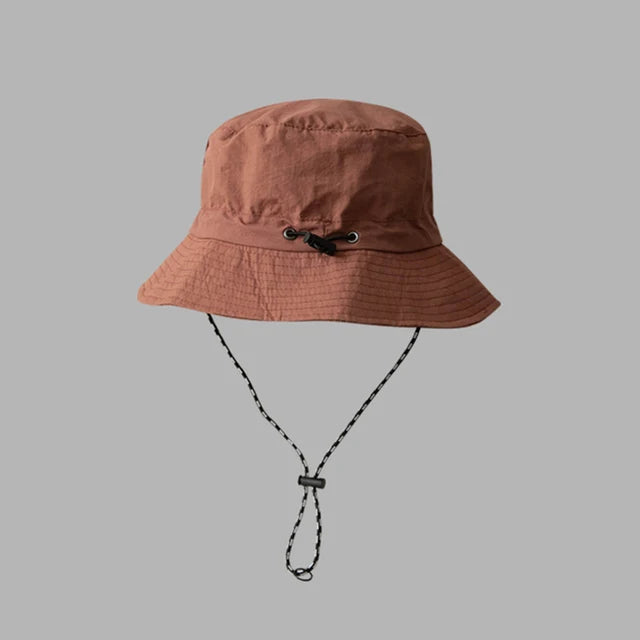 Wasserdichter, schnell trocknender Fischerhut für Damen und Herren. Ideal für Sommer, Strand, Camping und Wandern. Faltbar und UV-Schutz.
