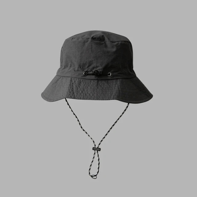 Wasserdichter, schnell trocknender Fischerhut für Damen und Herren. Ideal für Sommer, Strand, Camping und Wandern. Faltbar und UV-Schutz.