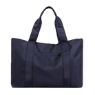Dunkelblaue Nylon-Umhängetasche, unisex, große Kapazität, modisch, für Reisen und Alltag.