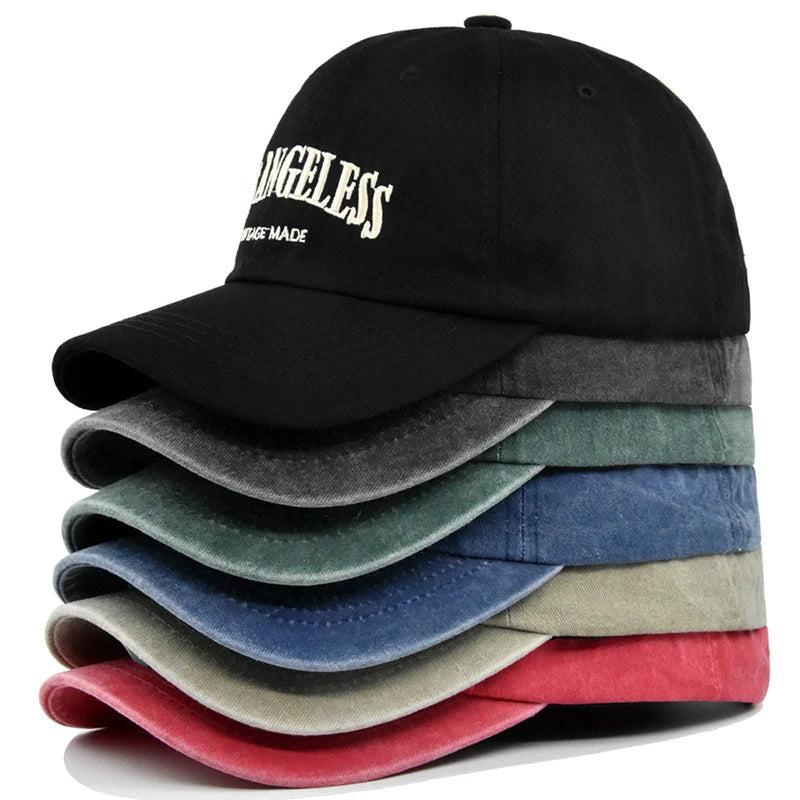 Unisex Hip-Hop Trucker Cap, Retro-Design, Baumwolle, für Männer und Frauen. Modische Baseballkappe, ideal für Casual-Outfits.
