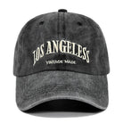 Unisex Hip-Hop Trucker Cap, Retro-Design, Baumwolle, "Los Angeles" Stickerei, modisch, lässig, ideal für Männer und Frauen.