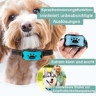 Zeus Anti-Bell-Halsband für Hunde, klein und leicht, mit Spracherinnerungsfunktion und 7 einstellbaren Empfindlichkeitsstufen.