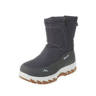 Winterstiefel für Herren, wasserdicht, rutschfeste Sohle, warm gefüttert, ideal für Outdoor-Aktivitäten, robustes Design, schwarz.