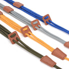 Bunte elastische Brillenkordeln mit Lederakzenten, ideal für Brillenhalterung. Strapazierfähig, modisch und perfekt für Outdoor-Aktivitäten.