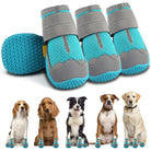 Hunde-Schuhe, rutschfest, wasserdicht, atmungsaktiv, ideal für Outdoor-Aktivitäten. Perfekt für Schutz und Komfort von Hundepfoten.