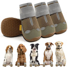 Hunde-Schuhe, rutschfest, wasserdicht, atmungsaktiv, ideal für Outdoor-Aktivitäten. Schützt Pfoten vor Verletzungen und extremen Wetterbedingungen.