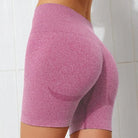 Damen Sporthose in Rosa, nahtlos, hoher Bund, ideal für Fitness und Yoga. Bequeme Passform, atmungsaktiv, elastisch. Perfekt für Sportbegeisterte.